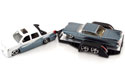 Cadillac Escalade EXT & 1959 Coupe De Ville Trailer Set (DUB City) 1/64