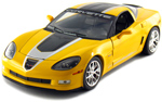 2009 Corvette Z06 GT-1 Jake Edition - Yellow (Greenlight) 1/24