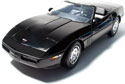 1986 Chevy Corvette Convertible - Black (Greenlight Collectibles) 1/18