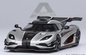 Koenigsegg One : 1 (moon Grey/carbon Black /orange (AUTOart) 1/18
