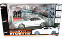 2002 Nissan Skyline GT-R V-SPEC II - Silver (Hot Works Racing) 1/24