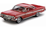 1961 Chevy Impala SS409 Sport Coupe - Roman Red (Sun Star) 1/18