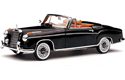 1958 Mercedes-Benz 220SE - Black (SunStar) 1/18