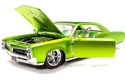 1966 Pontiac GTO - Green (Hot Wheels) 1/18