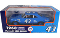 1968 Plymouth Road Runner #43 Richard Petty (Ertl RC2) 1/18