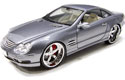 2003 Mercedes-Benz SL 55 AMG - Charcoal Gray (Maisto Playerz) 1/18