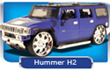 2003 Hummer H2 SUV - Blue (Maisto Playerz) 1/18