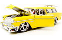 1955 Chevy Nomad Bel Air - Yellow (Maisto Pro-Rodz) 1/18