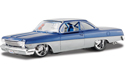 1962 Chevy Bel Air - Blue w/ Silver (Maisto Pro Rodz) 1/18
