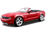 2010 Ford Mustang GT Convertible - Torch Red (Maisto) 1/18