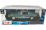 1967 Ford Mustang GTA Fastback - Green (Maisto) 1/18