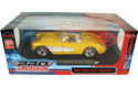 1957 Chevy Corvette - Yellow (Maisto Pro-Rodz) 1/18