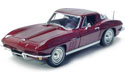 1965 Chevrolet Corvette Coupe - Maroon (Maisto) 1/18