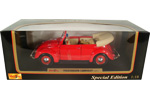 1951 Volkswagen Beetle Cabriolet - Black (Maisto) 1/18