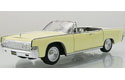 1963 Lincoln Continental Convertible - Yellow (Ricko Ricko) 1/18