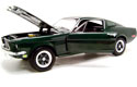 [ 1968 Bullitt Mustang GT-390 - Highland Green (Ertl) 1/18 ]