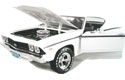 1969 Chevrolet Chevelle SS 396 - White w/ Black Interior (Ertl) 1/18