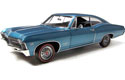 1967 Chevy Impala SS 396 - Blue (Ertl Authentics) 1/18