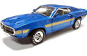 1969 Ford Mustang Shelby GT500 - Acapulco Blue (Ertl) 1/18