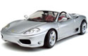 Ferrari 360 Spider - Silver (Hot Wheels) 1/18