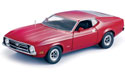 [ 1971 Ford Mustang 351 Sport Roof - Candy Apple Red (Sun Star) 1/18 ]
