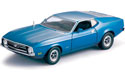 1971 Ford Mustang 351 Sport Roof - Acapulco Blue (Sun Star) 1/18