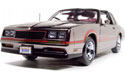 1985 Chevy Monte Carlo SS Chrome Chase Car (Ertl Authentics) 1/18
