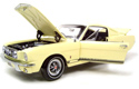 1965 Ford Mustang GT 289 2+2 Fastback - Springtime Yellow (Ertl Authentics) 1/18