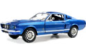 [ 1967 Ford Mustang Shelby GT-500 - Acapulco Blue (Ertl) 1/18 ]
