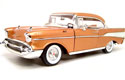 1957 Chevy Bel Air Coupe - Sahara Gold (Ertl) 1/18