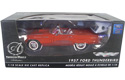 1957 Ford Thunderbird - Torch Red (Ertl Authentics) 1/18