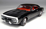 1967 Chevy Camaro SS 350 - Black (Ertl Authentics) 1/18