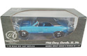 1966 Chevy Chevelle SS 396 - Marina Blue Chase Car (Ertl Authentics) 1/18