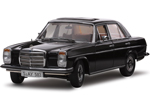 Mercedes-Benz 220C Strich 8 Saloon (W115) - Schwarz Black (SunStar Platinum) 1/18