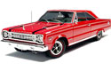 1967 Plymouth GTX 426 Hemi - Red (Highway 61) 1/18