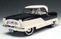 1959 Nash Metropolitan 1500 Hardtop - Black/White (Highway 61) 1/18