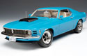 1970 Ford Boss 429 Mustang - Grabber Blue (Highway 61) 1/18