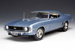 1969 Chevy Camaro SS350 - Glacier Blue (Highway 61) 1/18