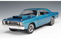 1968 Dodge Dart Custom Hemi - Fire Blue Metallic (Highway 61) 1/18