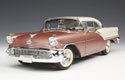 1957 Olds Super 88 - Rose Mist & Victoria White (Highway 61) 1/18