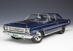 1967 Plymouth GTX Street Racer - Dark Blue (Highway 61) 1/18