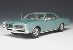 1966 Pontiac GTO - Reef Turquoise (Highway 61) 1/18