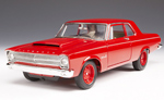 1965 Plymouth Belvedere - Ruby Red RO1 (Highway 61) 1/18