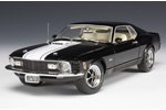 1970 Mustang Mach 1 - Black (Highway 61) 1/18