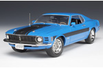 1970 Mustang Mach 1 Sidwinder Special - Grabber Blue (Highway 61) 1/18