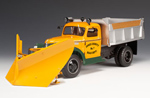 1946 Chevy Snow Plow DOT Yellow & Green (Highway 61) 1/16