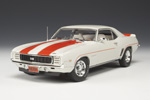 1969 Chevy Camaro RS/SS Z10 - White w/ Orange (Highway 61) 1/18