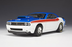 Dodge Challenger Super Stock Concept Red/White/Blue Show Car (Highway 61) 1/18
