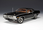 1971 Plymouth Barracuda Gran Coupe - Formal Black  L/E 600 (Highway 61) 1/18