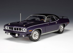 1971 Plymouth Barracuda Gran Coupe - In Violet (Highway 61) 1/18